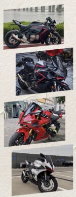 QJMOTO SRK600/SKR450 Racing Windshield - Image 3