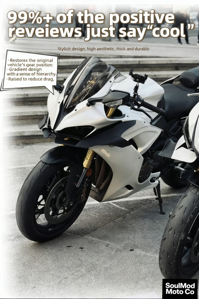 QJMOTO SRK600/SKR450 Racing Windshield - Image 7