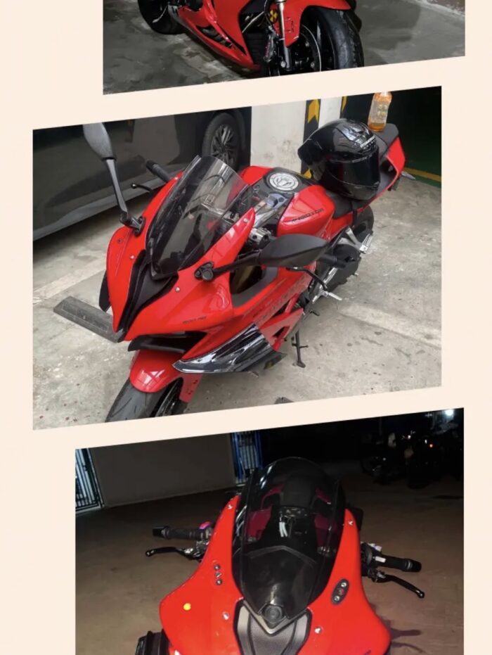 QJMOTO SRK600RS/SKR800/800RS Racing Windshield - Image 6