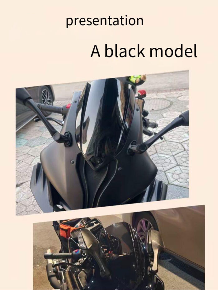 QJMOTO SRK600RS/SKR800/800RS Racing Windshield - Image 15