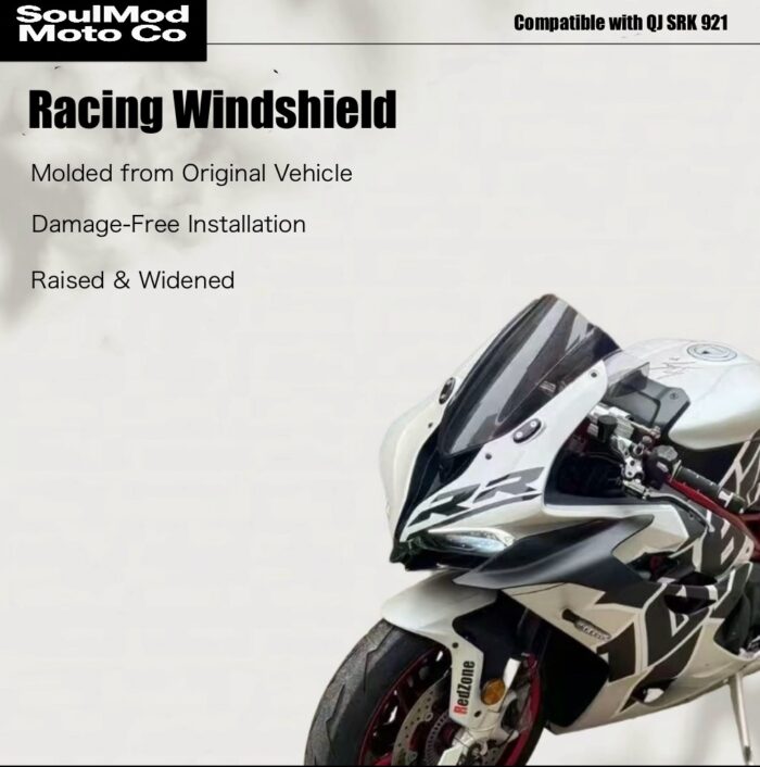 QJMOTO SRK921 Racing Windshield - Image 4