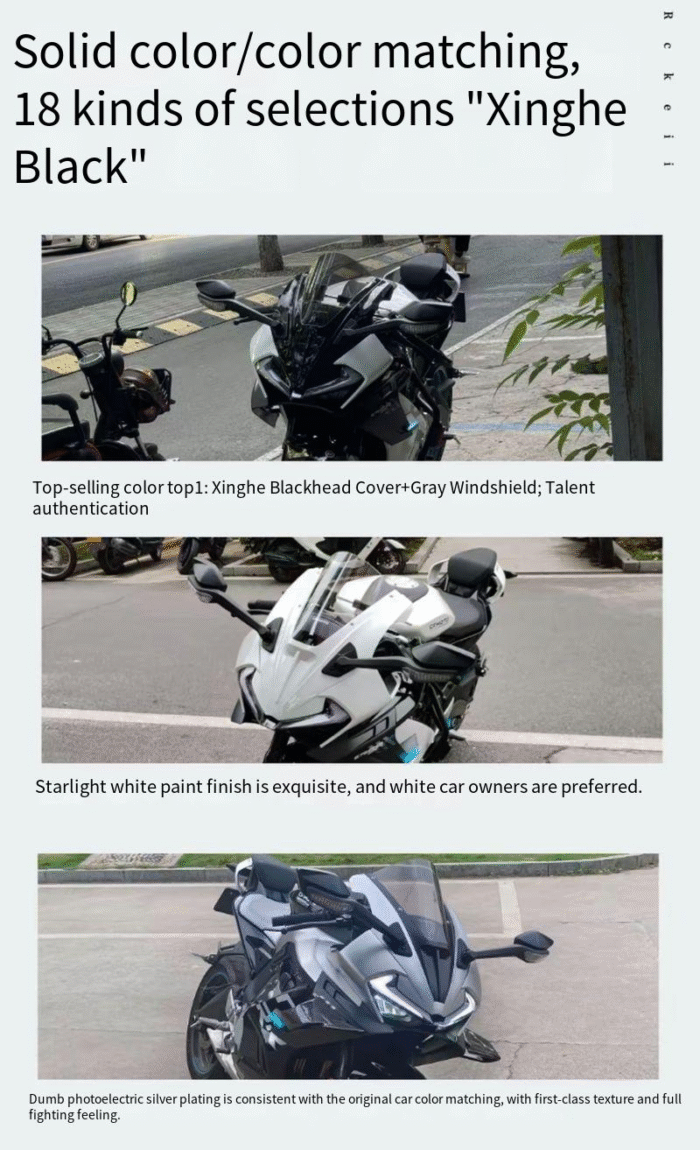 CFMOTO 675SR Racing Fairing & Windshield - Image 7