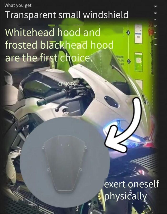 CFMOTO 675SR's Split Windshield Design - Image 7