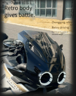 CFMOTO 500SR Racing Windshield