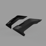FOR CFMOTO 675SR 675SS Side panel racing modification shark fin engine guard plate baffle plate decorative panel Accessories - Image 11