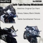 For CFMOTO 675SR Racing Windshield, Heightened New Track Flow Guide Accessory, Soulmodmoto Windshield - Image 6