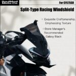 For CFMOTO 675SR Racing Windshield, Heightened New Track Flow Guide Accessory, Soulmodmoto Windshield - Image 5