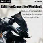For CFMOTO 675SR Racing Windshield, Heightened New Track Flow Guide Accessory, Soulmodmoto Windshield - Image 4