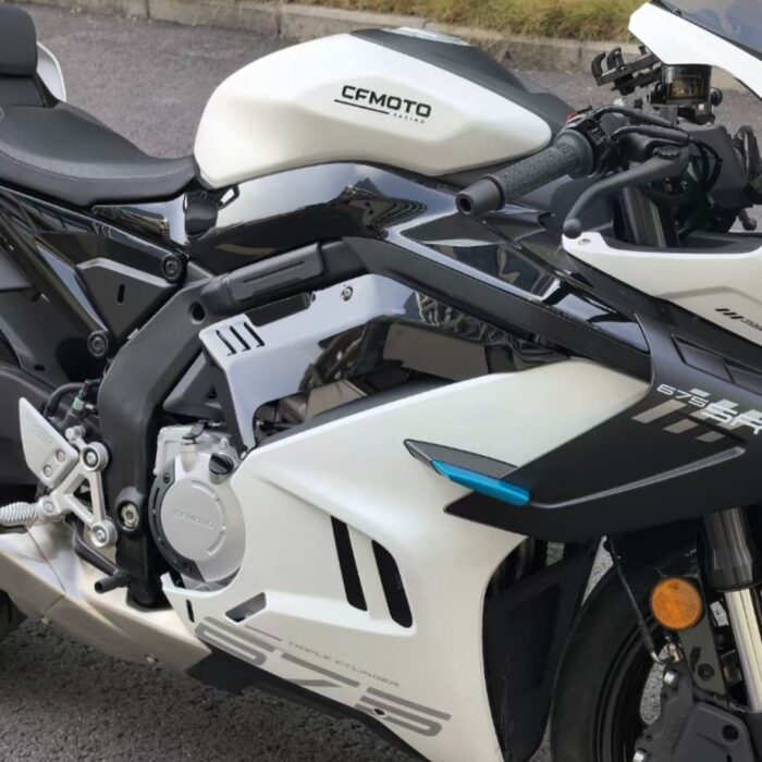 FOR CFMOTO 675SR 675SS Side panel racing modification shark fin engine guard plate baffle plate decorative panel Accessories - Image 4