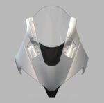 V4 Style Dream Mod Upper Fairing Windscreen Kit for CFMOTO 450SR / 450SRS - Aerodynamic Racing Front Headlight Cowl, Sport Winds - Image 8