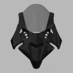 V3 Style Dream Mod Upper Fairing Windscreen Kit for CFMOTO 450SR / 450SRS - Aerodynamic Racing Front Headlight Cowl, Sport Winds - Image 7