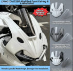 For CFMOTO 675SR Racing Windshield, Heightened New Track Flow Guide Accessory, Soulmodmoto Windshield - Image 2