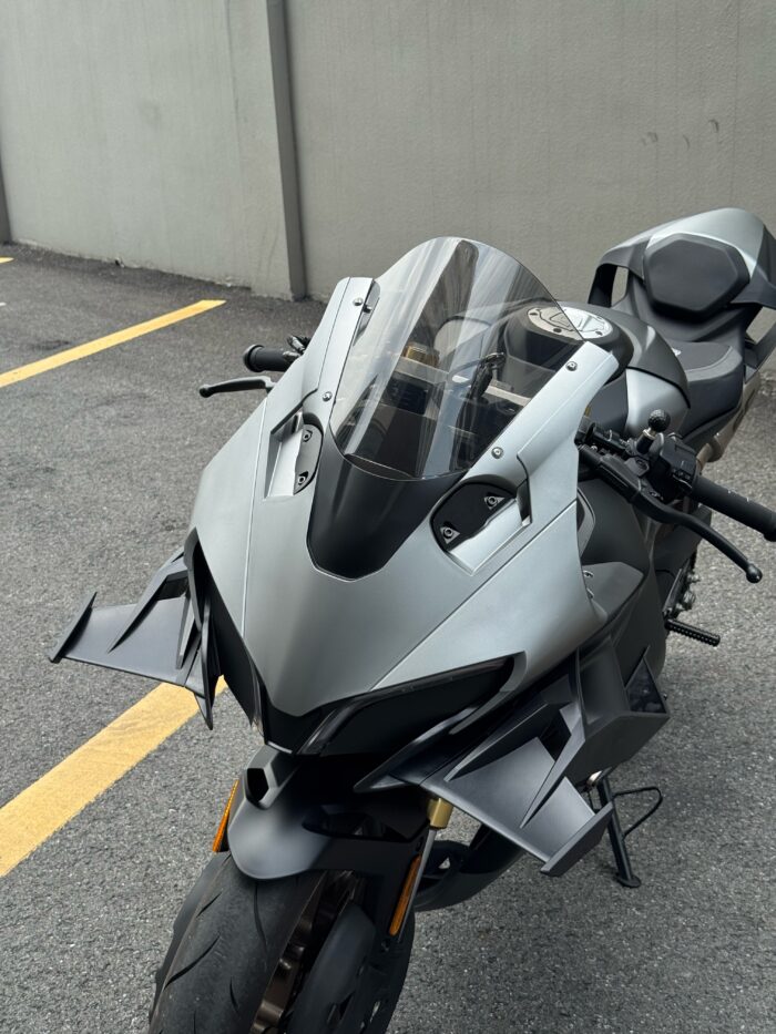 V4 Style Winglets, Racing Deflectors for CFMOTO 450SR / 450SRS | Aggressive Aerodynamic Side Fairing Mod Parts - Image 7