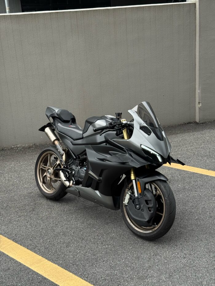 V4 Style Winglets, Racing Deflectors for CFMOTO 450SR / 450SRS | Aggressive Aerodynamic Side Fairing Mod Parts - Image 6