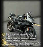 V4 Style Winglets, Racing Deflectors for CFMOTO 450SR / 450SRS | Aggressive Aerodynamic Side Fairing Mod Parts - Image 4
